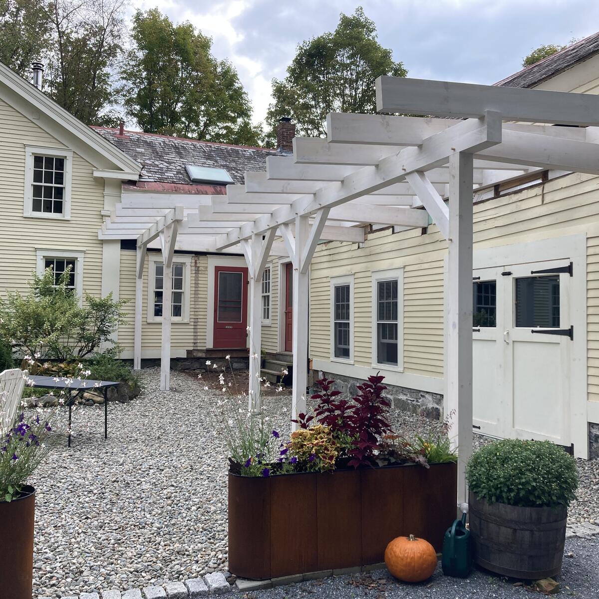 Timber Frame Entryway 